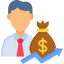 Financial growth icon